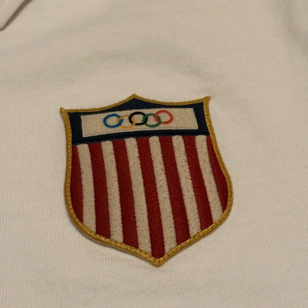 Polo by Ralph Lauren Long-Sleeve TEAM USA Olympic 2024 Rugby Polo Shirt - Picture 4 of 11